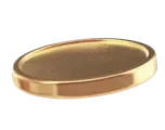 Gold coin investment symbol