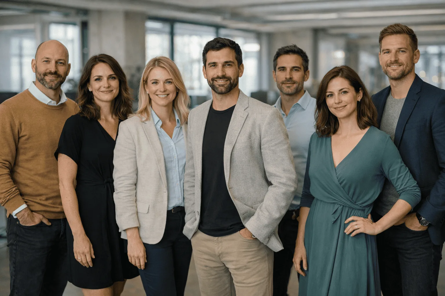 Team working on AI trading platform — Sovereign Wertholm